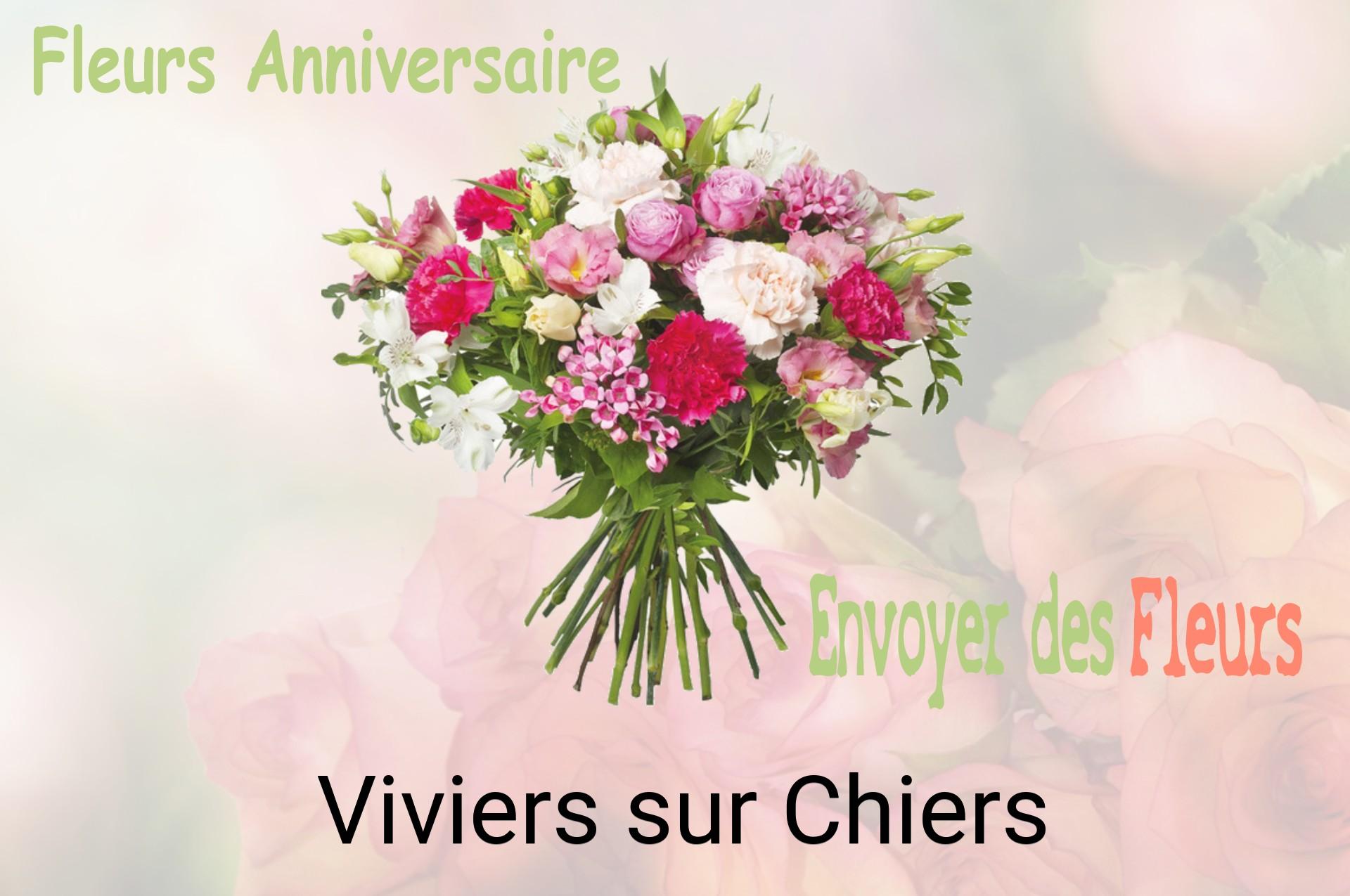 Bouquet de fleurs d’anniversaire livré à Viviers-sur-Chiers