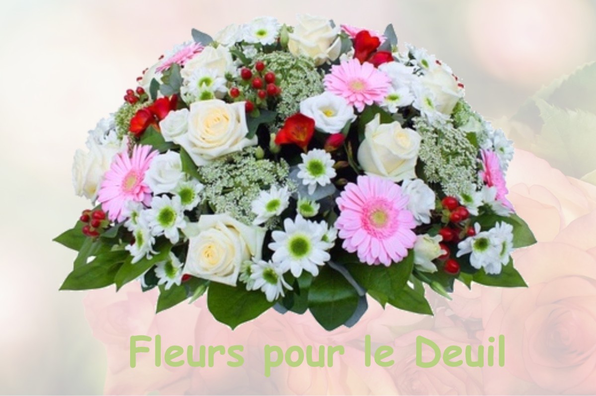 fleurs deuil VIVIERS-SUR-CHIERS
